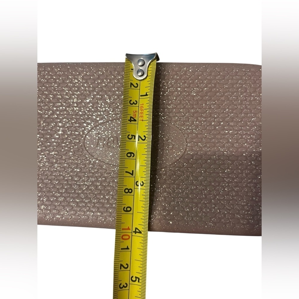 NWT HAVAIANAS MINI BAG GLITTER Shimmering Gold Wristlet - Picture 8 of 8